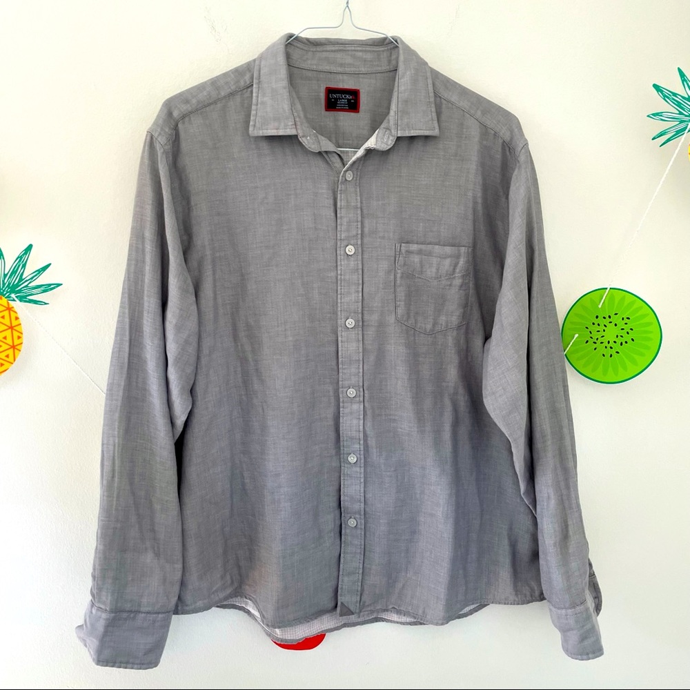 UNTUCKit Valadige Cotton Button Down